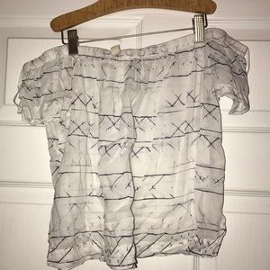 Off the shoulder top